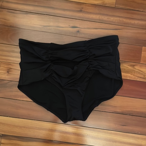 Torrid High-Rise Ruched Bikini Bottom - Picture 1 of 2